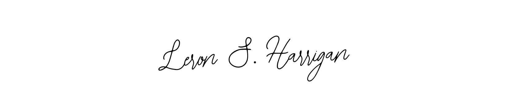 Design your own signature with our free online signature maker. With this signature software, you can create a handwritten (Bearetta-2O07w) signature for name Leron S. Harrigan. Leron S. Harrigan signature style 12 images and pictures png