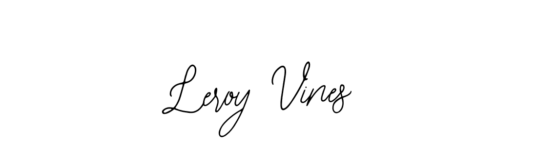 See photos of Leroy Vines official signature by Spectra . Check more albums & portfolios. Read reviews & check more about Bearetta-2O07w font. Leroy Vines signature style 12 images and pictures png