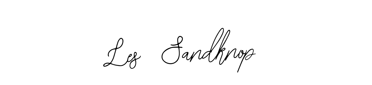 You can use this online signature creator to create a handwritten signature for the name Les  Sandknop. This is the best online autograph maker. Les  Sandknop signature style 12 images and pictures png