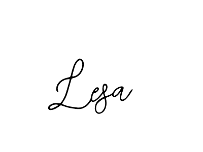 How to make Lesa name signature. Use Bearetta-2O07w style for creating short signs online. This is the latest handwritten sign. Lesa signature style 12 images and pictures png