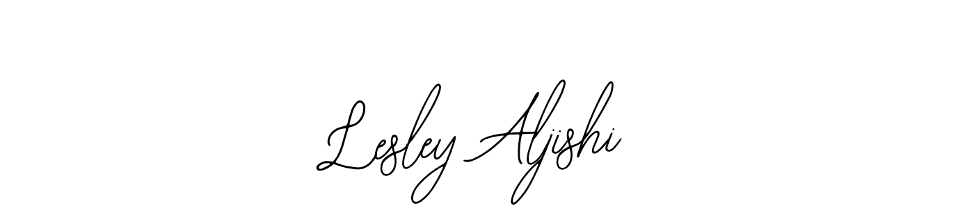 How to Draw Lesley Aljishi signature style? Bearetta-2O07w is a latest design signature styles for name Lesley Aljishi. Lesley Aljishi signature style 12 images and pictures png