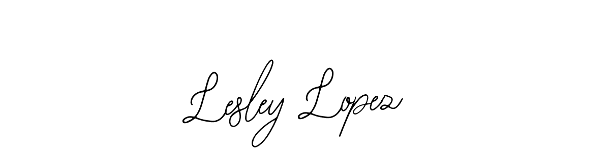 The best way (Bearetta-2O07w) to make a short signature is to pick only two or three words in your name. The name Lesley Lopez include a total of six letters. For converting this name. Lesley Lopez signature style 12 images and pictures png