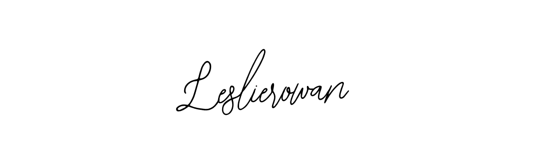 Design your own signature with our free online signature maker. With this signature software, you can create a handwritten (Bearetta-2O07w) signature for name Leslierowan. Leslierowan signature style 12 images and pictures png