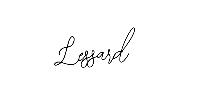 The best way (Bearetta-2O07w) to make a short signature is to pick only two or three words in your name. The name Lessard include a total of six letters. For converting this name. Lessard signature style 12 images and pictures png