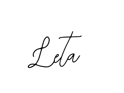 Also we have Leta name is the best signature style. Create professional handwritten signature collection using Bearetta-2O07w autograph style. Leta signature style 12 images and pictures png