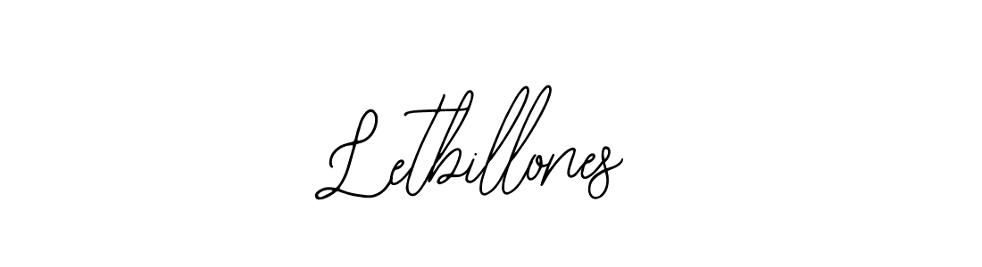 How to make Letbillones signature? Bearetta-2O07w is a professional autograph style. Create handwritten signature for Letbillones name. Letbillones signature style 12 images and pictures png