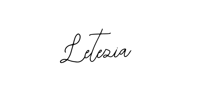 Make a beautiful signature design for name Letezia. With this signature (Bearetta-2O07w) style, you can create a handwritten signature for free. Letezia signature style 12 images and pictures png