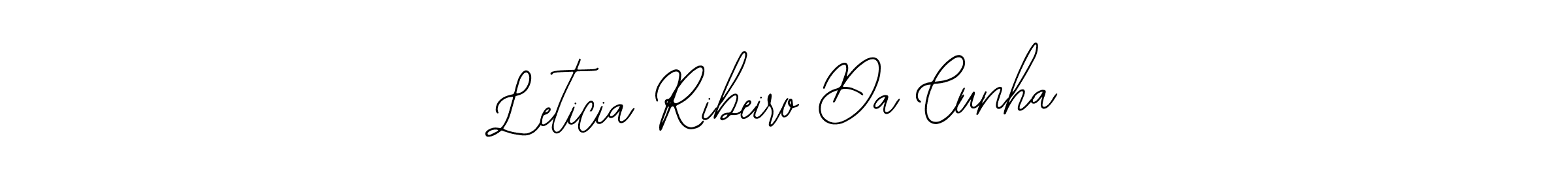 Make a short Leticia Ribeiro Da Cunha signature style. Manage your documents anywhere anytime using Bearetta-2O07w. Create and add eSignatures, submit forms, share and send files easily. Leticia Ribeiro Da Cunha signature style 12 images and pictures png