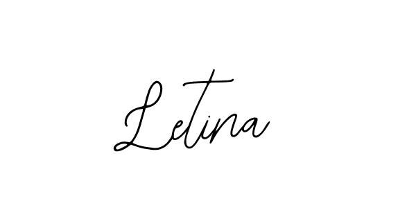 The best way (Bearetta-2O07w) to make a short signature is to pick only two or three words in your name. The name Letina include a total of six letters. For converting this name. Letina signature style 12 images and pictures png