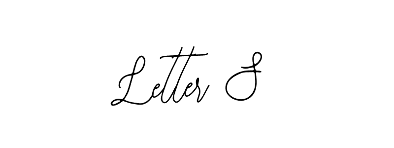 Use a signature maker to create a handwritten signature online. With this signature software, you can design (Bearetta-2O07w) your own signature for name Letter S. Letter S signature style 12 images and pictures png
