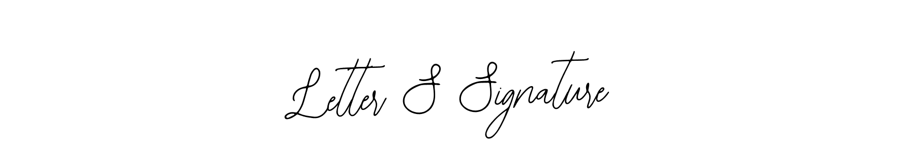 Similarly Bearetta-2O07w is the best handwritten signature design. Signature creator online .You can use it as an online autograph creator for name Letter S Signature. Letter S Signature signature style 12 images and pictures png
