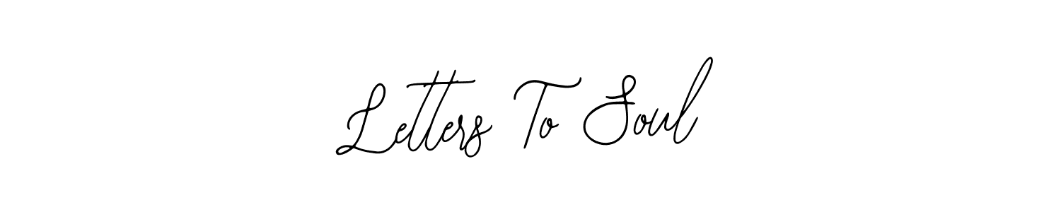 Make a beautiful signature design for name Letters To Soul. With this signature (Bearetta-2O07w) style, you can create a handwritten signature for free. Letters To Soul signature style 12 images and pictures png