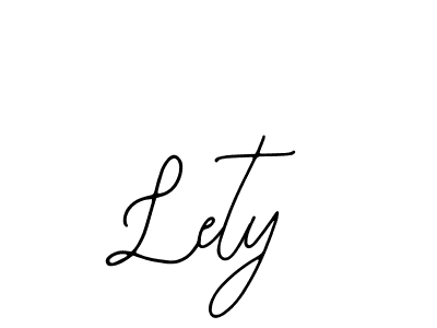 Similarly Bearetta-2O07w is the best handwritten signature design. Signature creator online .You can use it as an online autograph creator for name Lety. Lety signature style 12 images and pictures png