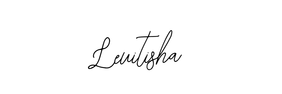 Leuitisha stylish signature style. Best Handwritten Sign (Bearetta-2O07w) for my name. Handwritten Signature Collection Ideas for my name Leuitisha. Leuitisha signature style 12 images and pictures png