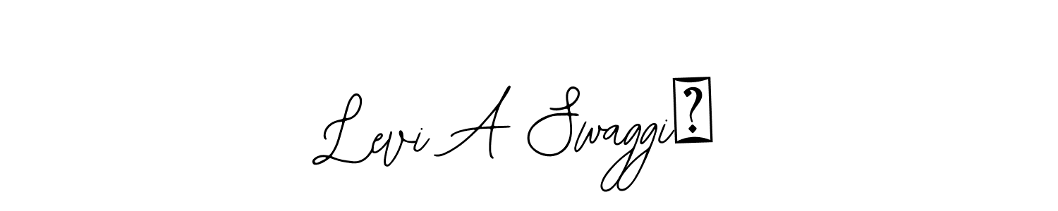 if you are searching for the best signature style for your name Levi A Swaggiń. so please give up your signature search. here we have designed multiple signature styles  using Bearetta-2O07w. Levi A Swaggiń signature style 12 images and pictures png