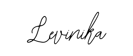Achieve flawless digital penmanship with Levinika name in Bearetta-2O07w font. The perfect tool for creating online signatures. Levinika signature style 12 images and pictures png