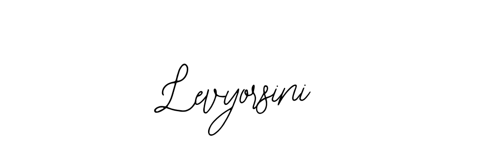 Bearetta-2O07w is a professional signature style that is perfect for those who want to add a touch of class to their signature. It is also a great choice for those who want to make their signature more unique. Get Levyorsini name to fancy signature for free. Levyorsini signature style 12 images and pictures png