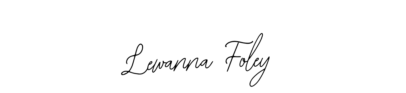 How to make Lewanna Foley signature? Bearetta-2O07w is a professional autograph style. Create handwritten signature for Lewanna Foley name. Lewanna Foley signature style 12 images and pictures png
