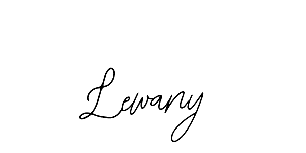 Also You can easily find your signature by using the search form. We will create Lewany name handwritten signature images for you free of cost using Bearetta-2O07w sign style. Lewany signature style 12 images and pictures png