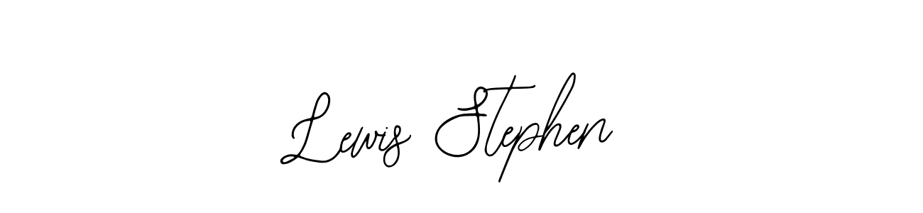 It looks lik you need a new signature style for name Lewis Stephen. Design unique handwritten (Bearetta-2O07w) signature with our free signature maker in just a few clicks. Lewis Stephen signature style 12 images and pictures png
