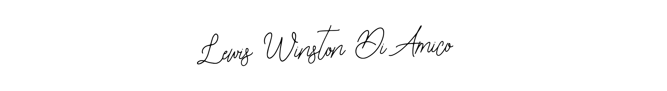 Similarly Bearetta-2O07w is the best handwritten signature design. Signature creator online .You can use it as an online autograph creator for name Lewis Winston Di Amico. Lewis Winston Di Amico signature style 12 images and pictures png