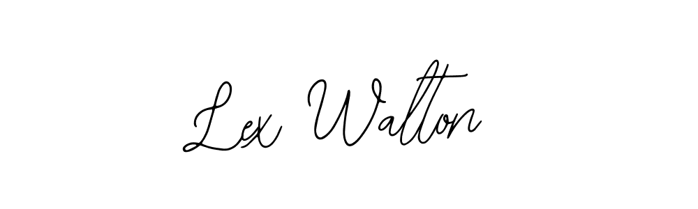 if you are searching for the best signature style for your name Lex Walton. so please give up your signature search. here we have designed multiple signature styles  using Bearetta-2O07w. Lex Walton signature style 12 images and pictures png