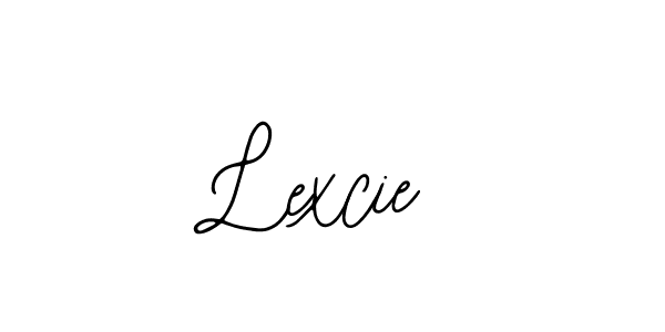 Use a signature maker to create a handwritten signature online. With this signature software, you can design (Bearetta-2O07w) your own signature for name Lexcie. Lexcie signature style 12 images and pictures png