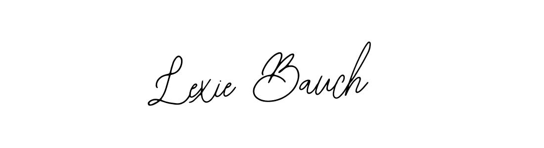 Make a short Lexie Bauch signature style. Manage your documents anywhere anytime using Bearetta-2O07w. Create and add eSignatures, submit forms, share and send files easily. Lexie Bauch signature style 12 images and pictures png