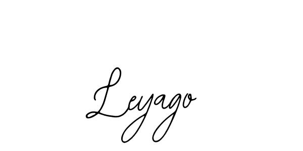 if you are searching for the best signature style for your name Leyago. so please give up your signature search. here we have designed multiple signature styles  using Bearetta-2O07w. Leyago signature style 12 images and pictures png