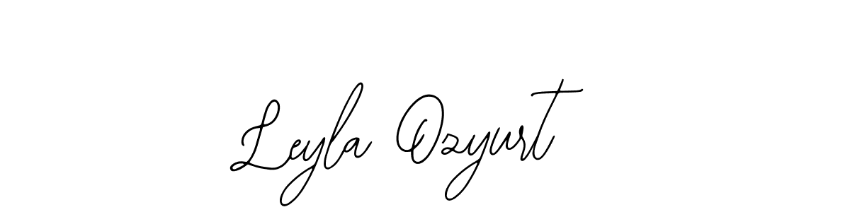 Make a beautiful signature design for name Leyla Ozyurt. Use this online signature maker to create a handwritten signature for free. Leyla Ozyurt signature style 12 images and pictures png