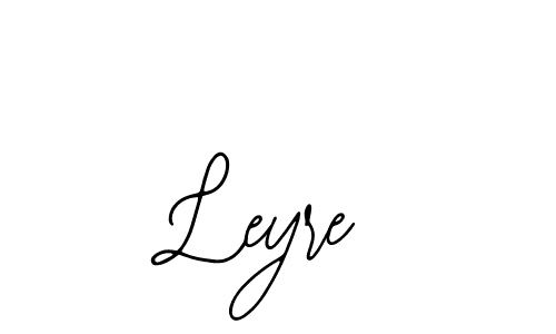 How to make Leyre name signature. Use Bearetta-2O07w style for creating short signs online. This is the latest handwritten sign. Leyre signature style 12 images and pictures png