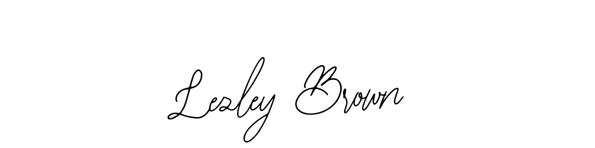 Also we have Lezley Brown name is the best signature style. Create professional handwritten signature collection using Bearetta-2O07w autograph style. Lezley Brown signature style 12 images and pictures png