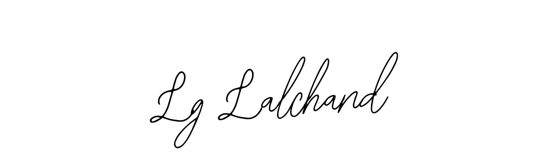 The best way (Bearetta-2O07w) to make a short signature is to pick only two or three words in your name. The name Lg Lalchand include a total of six letters. For converting this name. Lg Lalchand signature style 12 images and pictures png