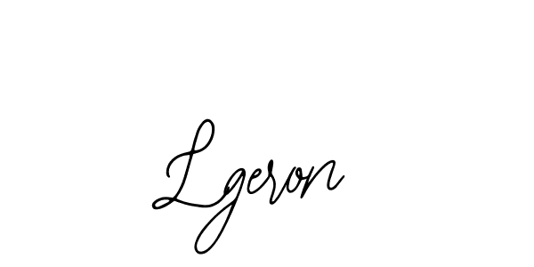 Bearetta-2O07w is a professional signature style that is perfect for those who want to add a touch of class to their signature. It is also a great choice for those who want to make their signature more unique. Get Lgeron name to fancy signature for free. Lgeron signature style 12 images and pictures png