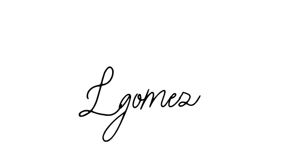 Bearetta-2O07w is a professional signature style that is perfect for those who want to add a touch of class to their signature. It is also a great choice for those who want to make their signature more unique. Get Lgomez name to fancy signature for free. Lgomez signature style 12 images and pictures png