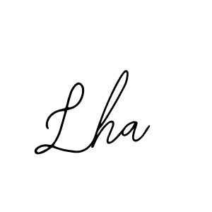 Make a beautiful signature design for name Lha. Use this online signature maker to create a handwritten signature for free. Lha signature style 12 images and pictures png