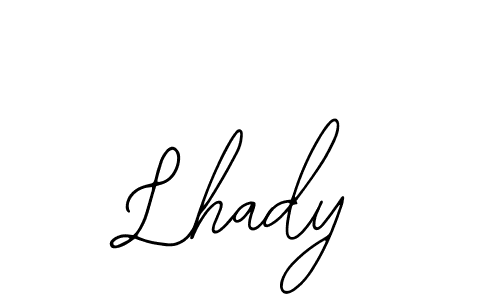 How to make Lhady signature? Bearetta-2O07w is a professional autograph style. Create handwritten signature for Lhady name. Lhady signature style 12 images and pictures png