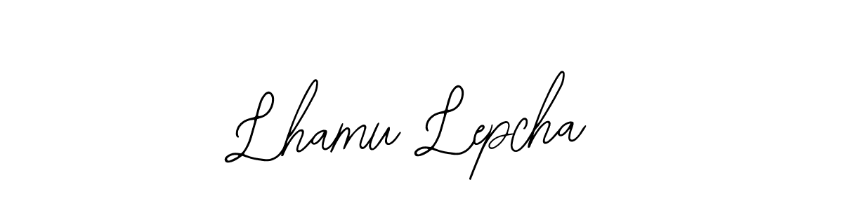 It looks lik you need a new signature style for name Lhamu Lepcha. Design unique handwritten (Bearetta-2O07w) signature with our free signature maker in just a few clicks. Lhamu Lepcha signature style 12 images and pictures png