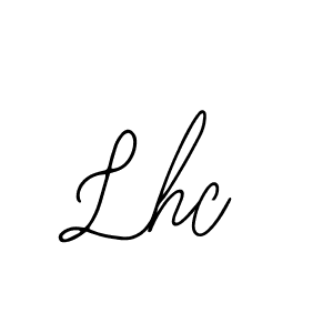 Design your own signature with our free online signature maker. With this signature software, you can create a handwritten (Bearetta-2O07w) signature for name Lhc. Lhc signature style 12 images and pictures png