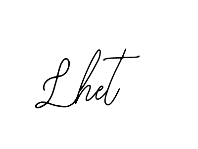 Also we have Lhet name is the best signature style. Create professional handwritten signature collection using Bearetta-2O07w autograph style. Lhet signature style 12 images and pictures png