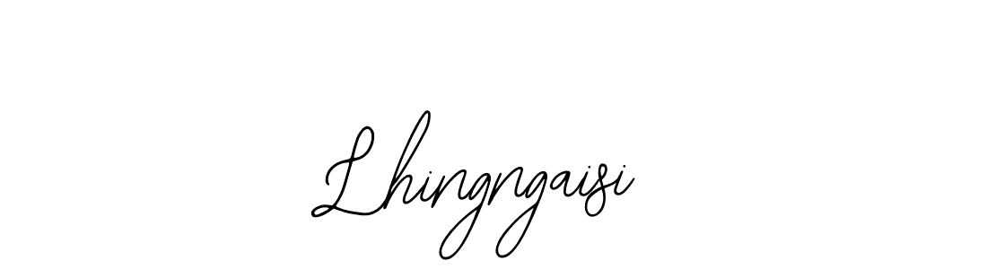 The best way (Bearetta-2O07w) to make a short signature is to pick only two or three words in your name. The name Lhingngaisi include a total of six letters. For converting this name. Lhingngaisi signature style 12 images and pictures png