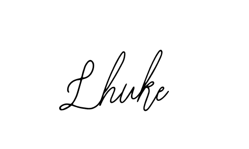 How to make Lhuke signature? Bearetta-2O07w is a professional autograph style. Create handwritten signature for Lhuke name. Lhuke signature style 12 images and pictures png