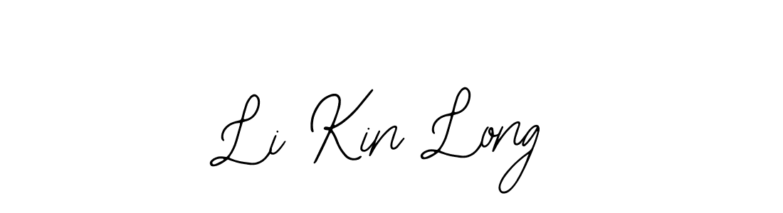 How to make Li Kin Long signature? Bearetta-2O07w is a professional autograph style. Create handwritten signature for Li Kin Long name. Li Kin Long signature style 12 images and pictures png