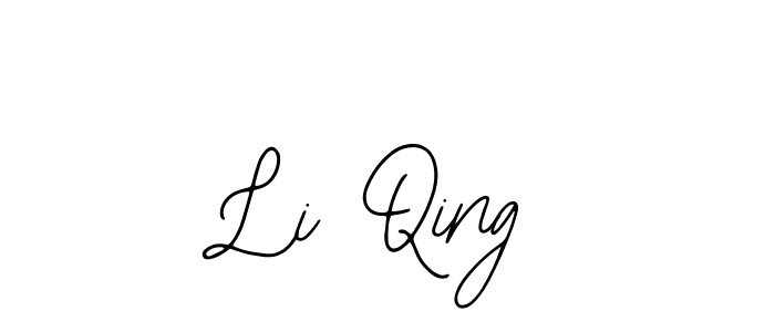 Make a beautiful signature design for name Li Qing. Use this online signature maker to create a handwritten signature for free. Li Qing signature style 12 images and pictures png