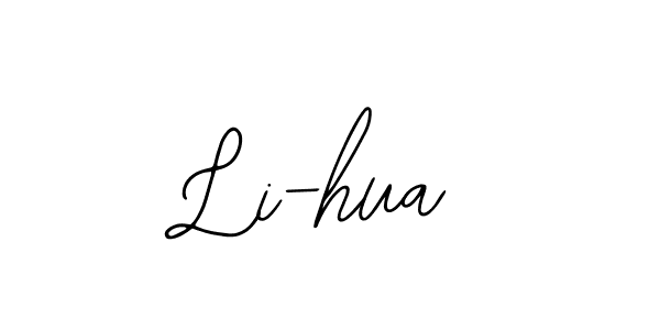 Also we have Li-hua name is the best signature style. Create professional handwritten signature collection using Bearetta-2O07w autograph style. Li-hua signature style 12 images and pictures png