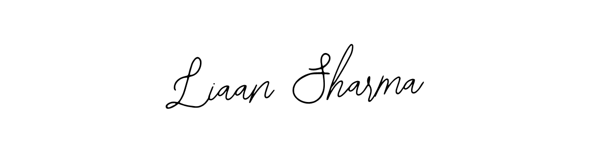 This is the best signature style for the Liaan Sharma name. Also you like these signature font (Bearetta-2O07w). Mix name signature. Liaan Sharma signature style 12 images and pictures png
