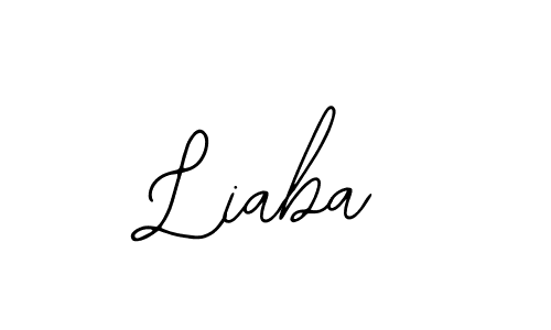 Create a beautiful signature design for name Liaba. With this signature (Bearetta-2O07w) fonts, you can make a handwritten signature for free. Liaba signature style 12 images and pictures png