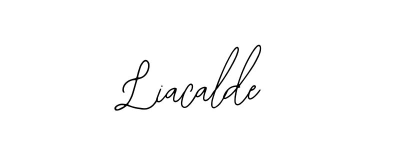 Make a beautiful signature design for name Liacalde. Use this online signature maker to create a handwritten signature for free. Liacalde signature style 12 images and pictures png