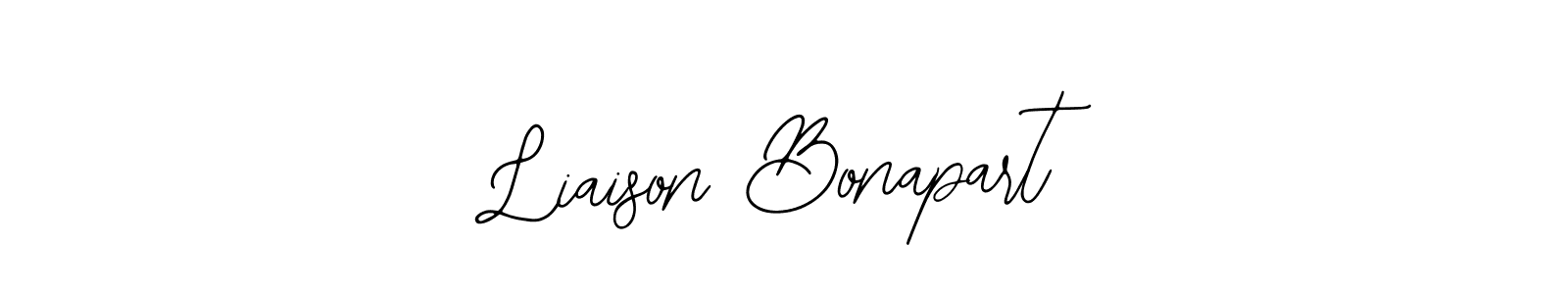 if you are searching for the best signature style for your name Liaison Bonapart. so please give up your signature search. here we have designed multiple signature styles  using Bearetta-2O07w. Liaison Bonapart signature style 12 images and pictures png