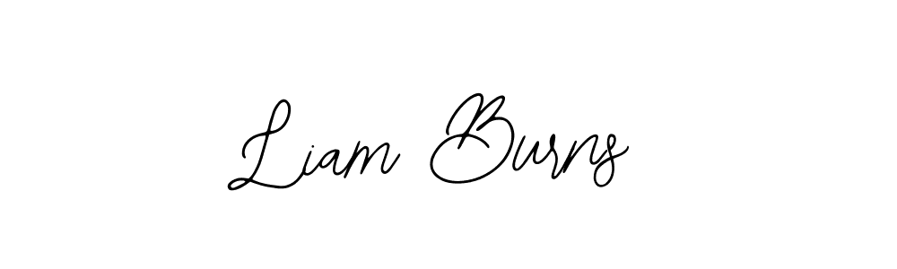 Similarly Bearetta-2O07w is the best handwritten signature design. Signature creator online .You can use it as an online autograph creator for name Liam Burns. Liam Burns signature style 12 images and pictures png